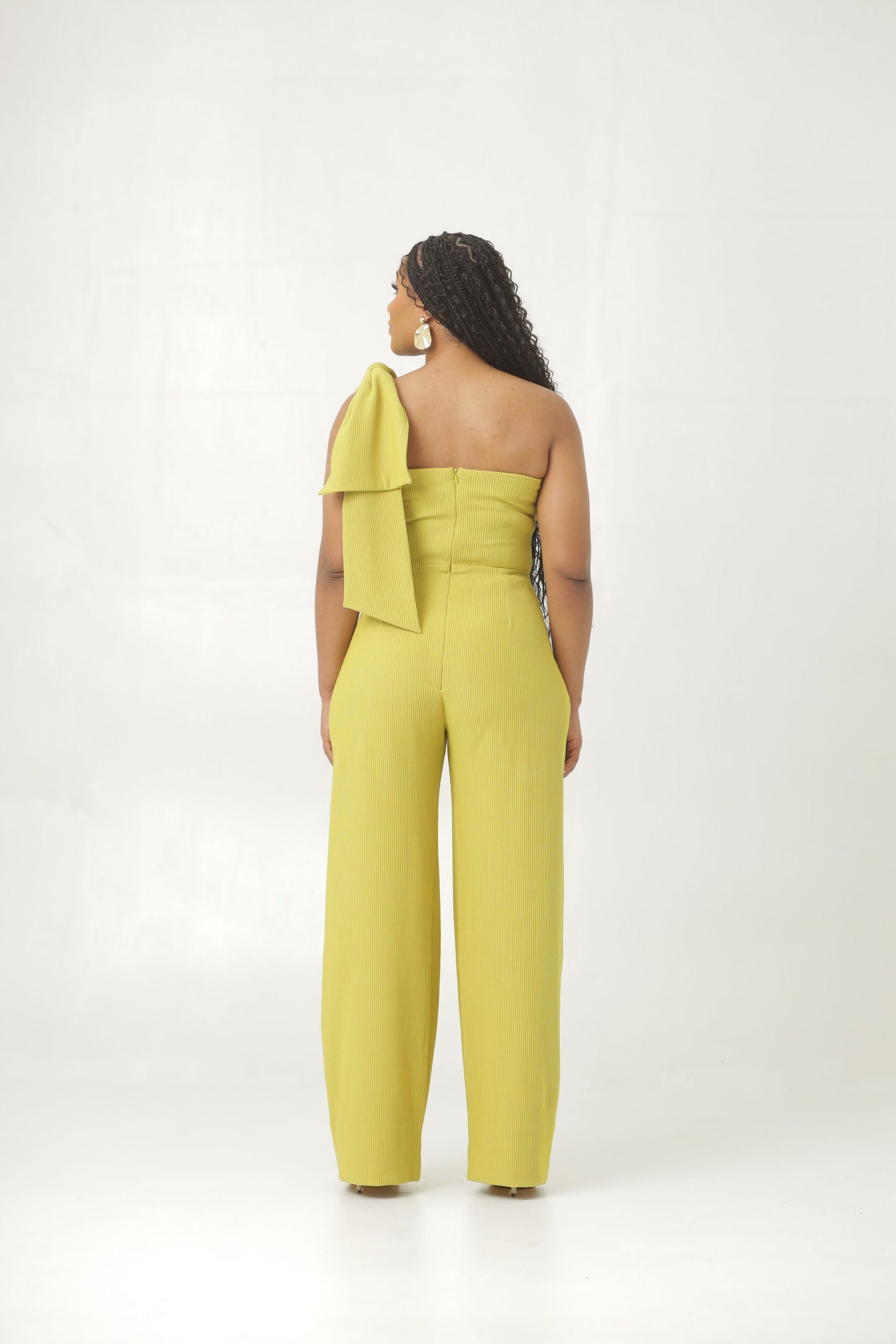 Cemdior jumpsuit (Lemon green)